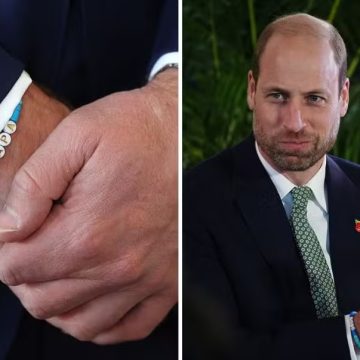 Príncipe William usa pulseira feita por um dos filhos em visita à África do Sul