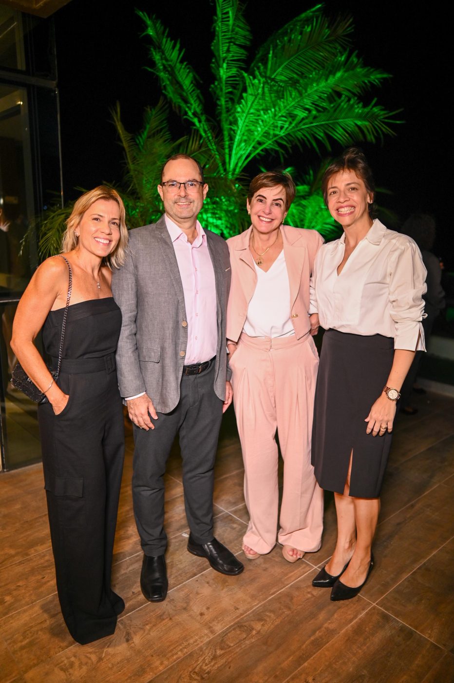 Rosana Simões, César Machado, Clarissa Mathias e Gabriela Arruda