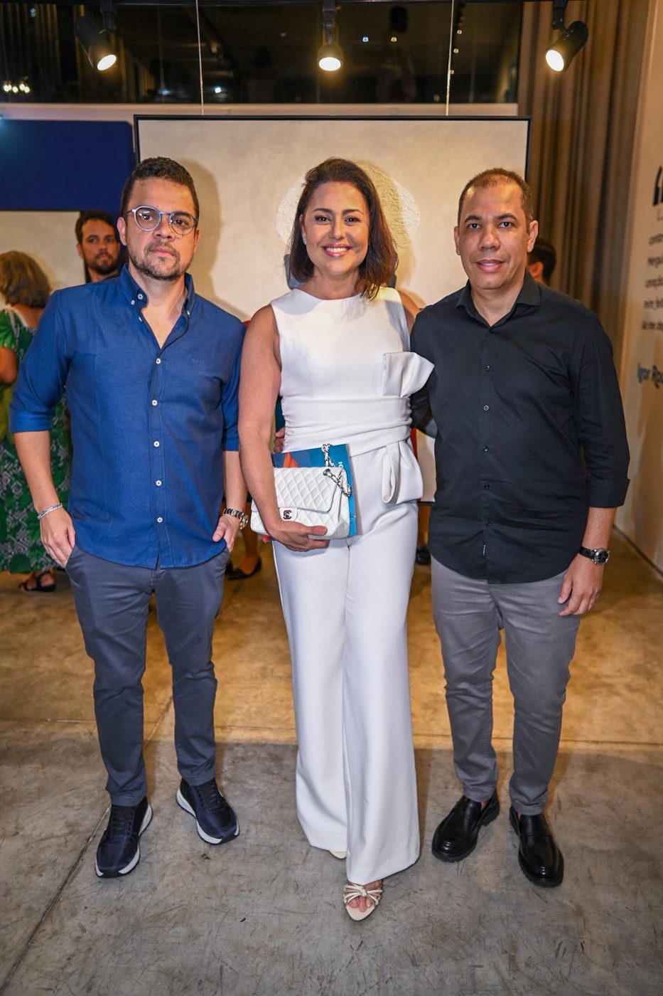 Ricardo Portela, Milena Saraiva e Denny Venegeroles