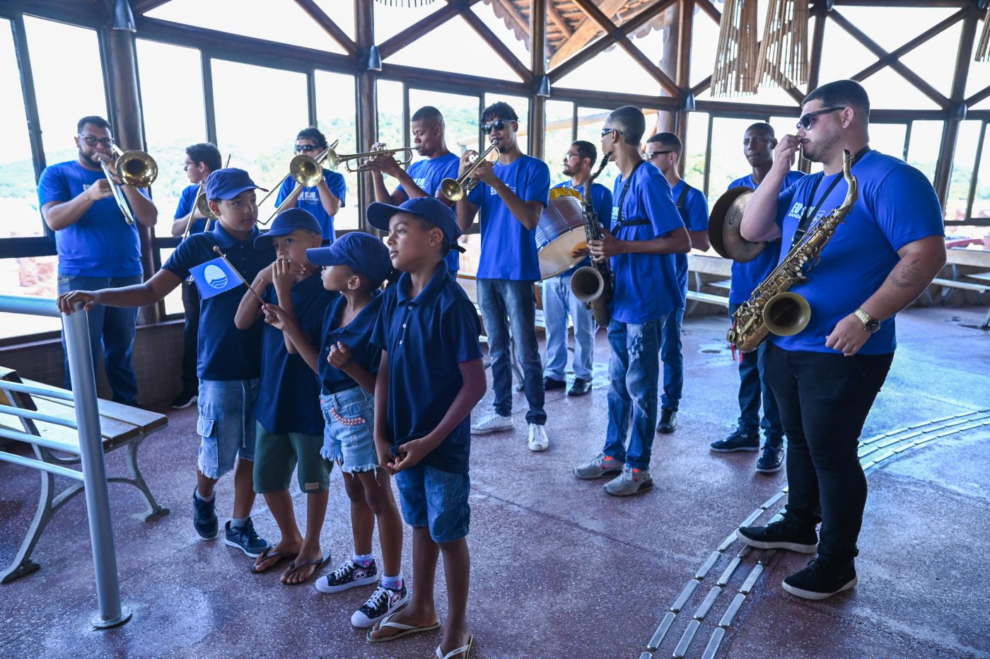 Hasteamento da Bandeira Azul