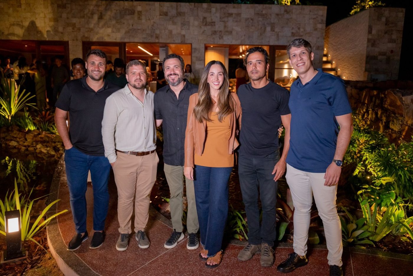 Neto Reis Lucas Almeida, Marcelo Bezerril, Anna Fernandes, Guido Ramos e Luis Calheiros