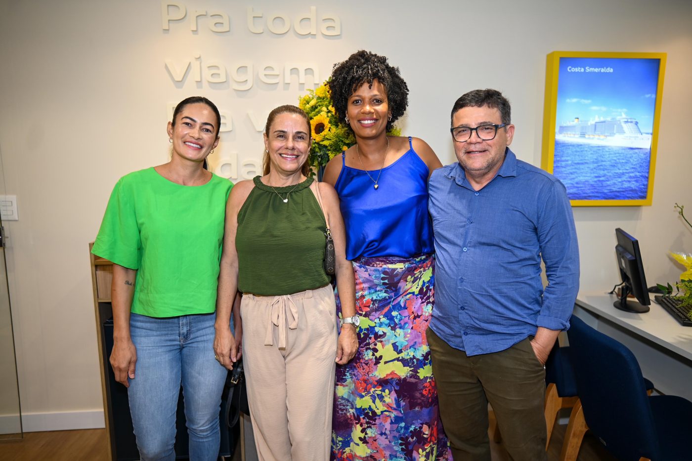 Jamile Bacelar, Renata Pimenta, Dailson Meira e Irani Silva