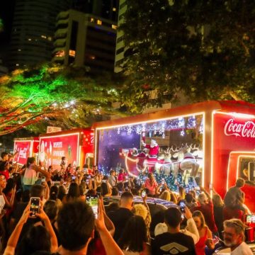 Caravanas de Natal da Coca-Cola farão nove apresentações na Bahia; saiba onde