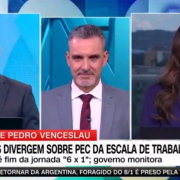 Jornalistas da CNN debocham do movimento contra escala 6×1: ‘Oba oba’