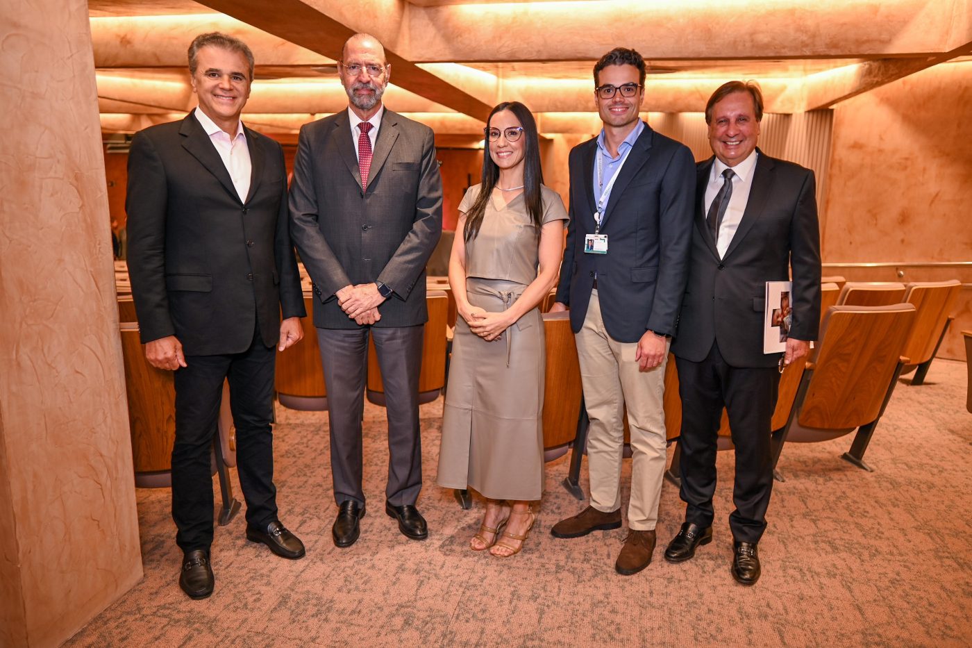 Henrique Salvador, Fábio Jatene, Marianna Andrade, José Henrique Salvador e Jadelson Andrade