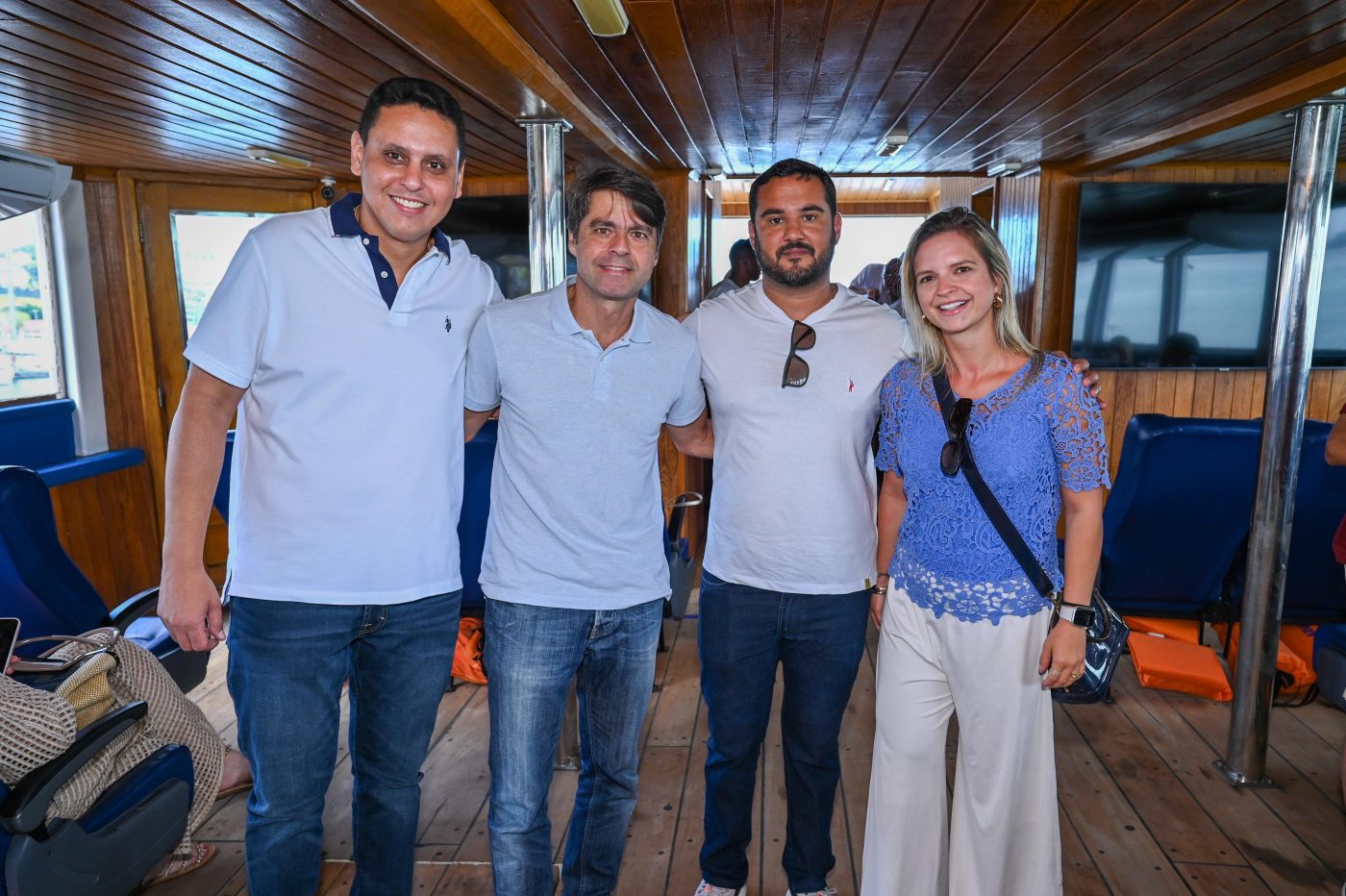 Samir Abdalla, Paulo Câmara, Yuri Britto e Bruna Saback