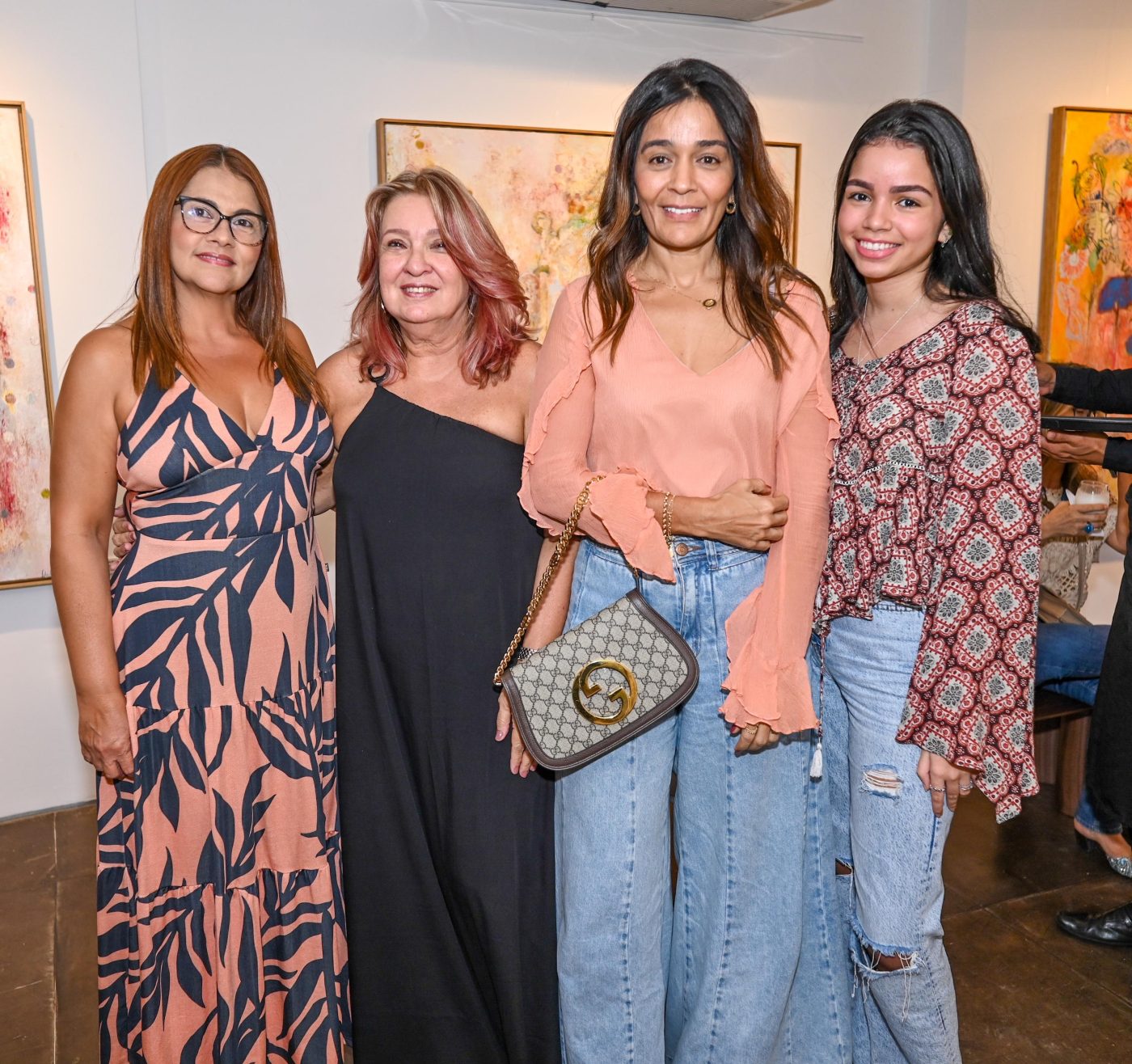 Silvia Lopes, Fátima Tosca, Andrea Freitas e Mariana Tavares