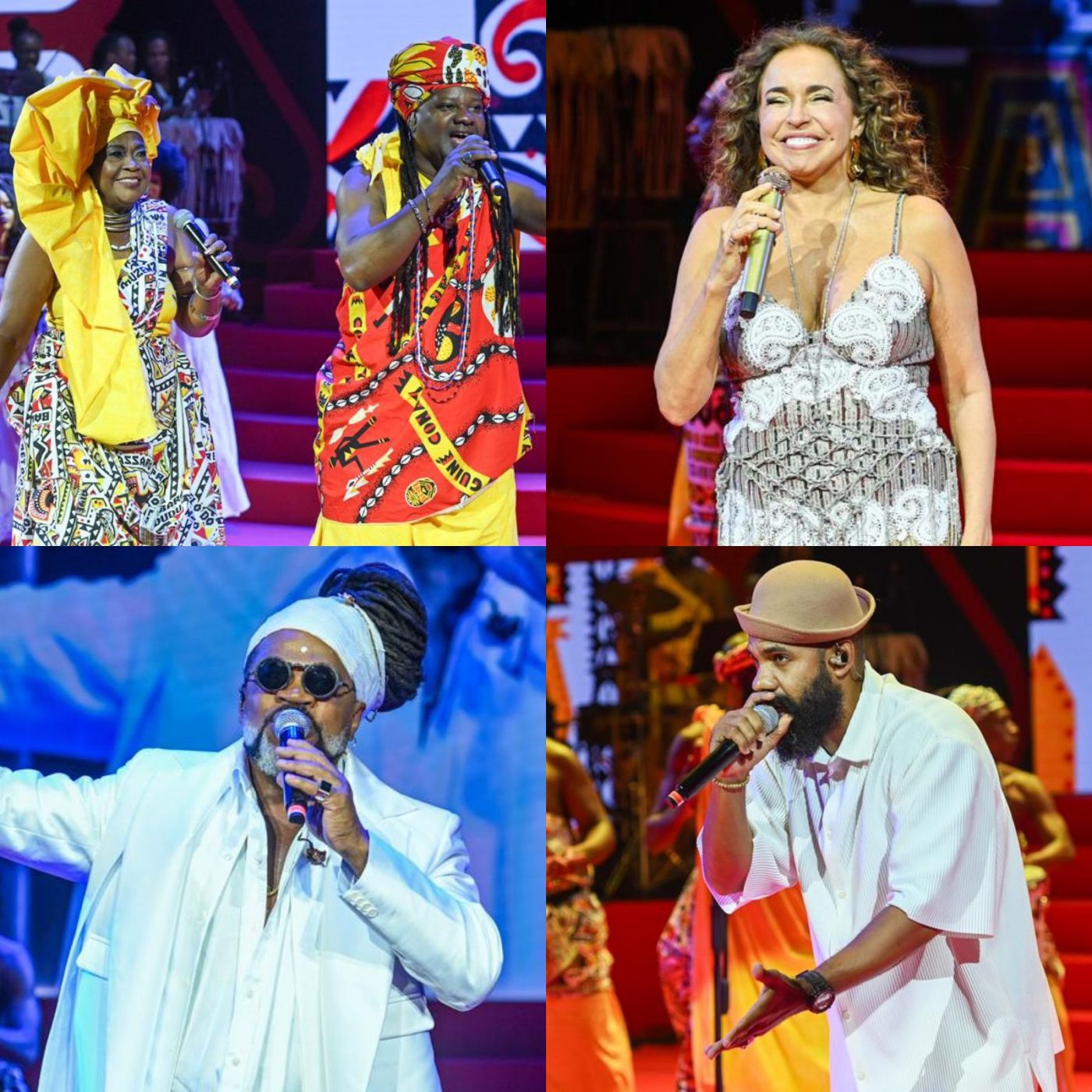 Ilê Aiyê recebe Daniela Mercury, BaianaSystem e Carlinhos Brown em show comemorativo de 50 anos