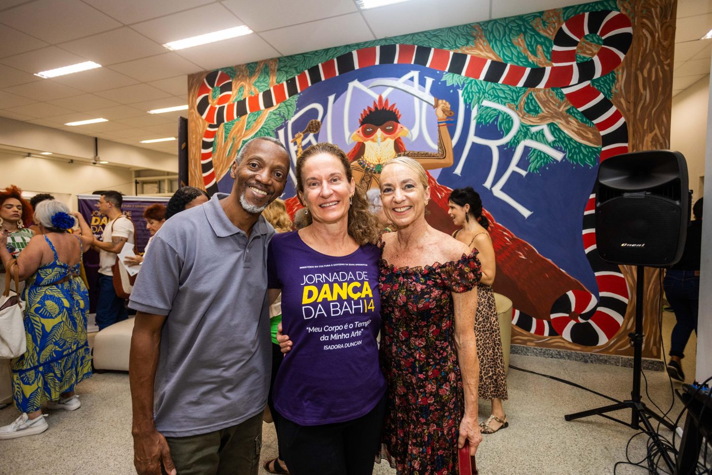 Daniela Stasi, Fátima Suarez e Neném Menezes