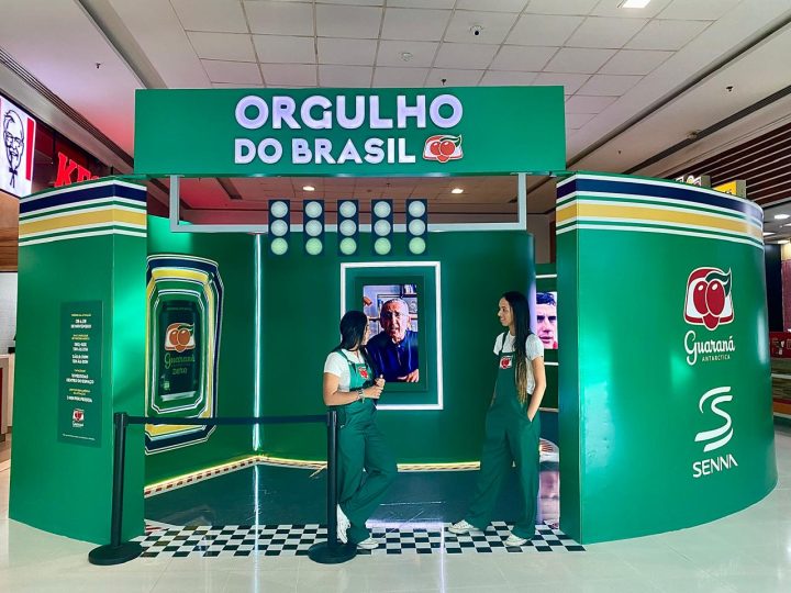 Shopping em Salvador recebe exposição em homenagem a Ayrton Senna