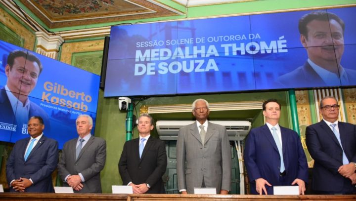 Gilberto Kassab recebe medalha Thomé de Souza na Câmara Municipal de Salvador: ‘Muita emoção’