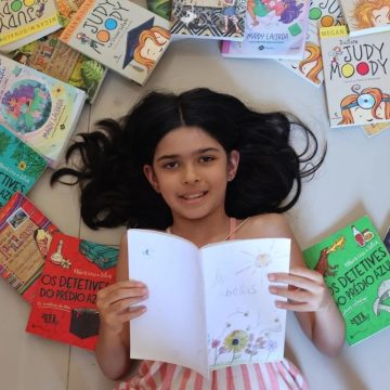 Conheça Manuella, a menina de 9 anos que faz os próprios livros em meio a um país de não-leitores