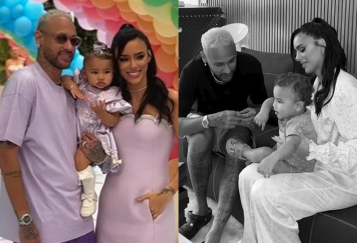 Neymar presenteia filha com joias de luxo em aniversário de 1 ano; assista