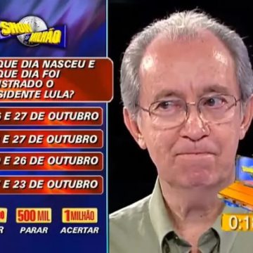 Show do Milhão só teve um vencedor e pergunta final foi relacionada ao presidente Lula; relembre