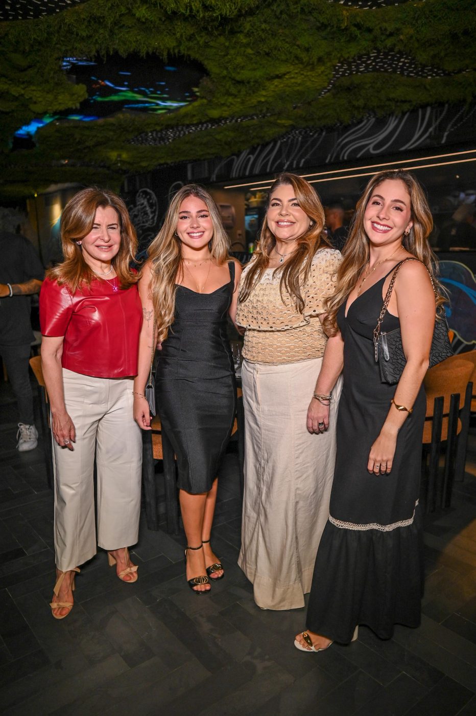 Graça Valadares, Júlia, Mayle e Camila Montargil