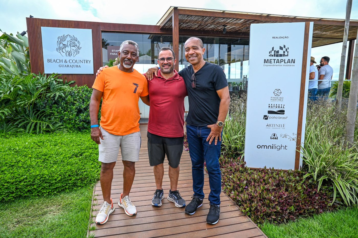 Wanderlei Silveira, Marcelo Dias e Manoel Bomfim