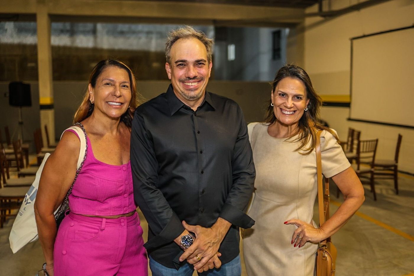 Márcia Mamede, Marcus Jatobá e Kika Mamede