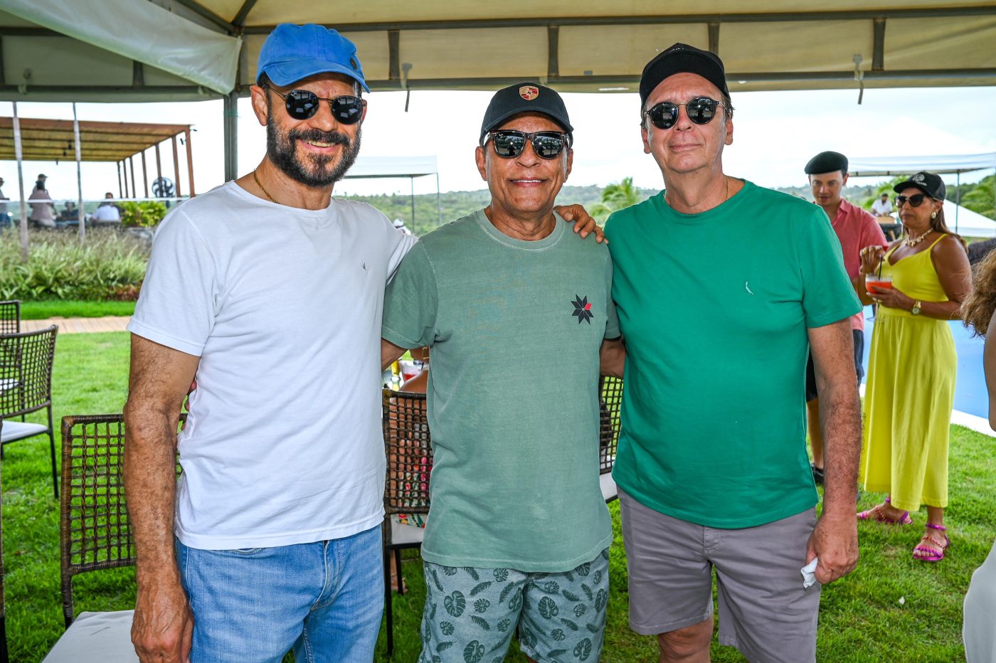 Carlos Souto, Jorge Lobo e Carlos Lino