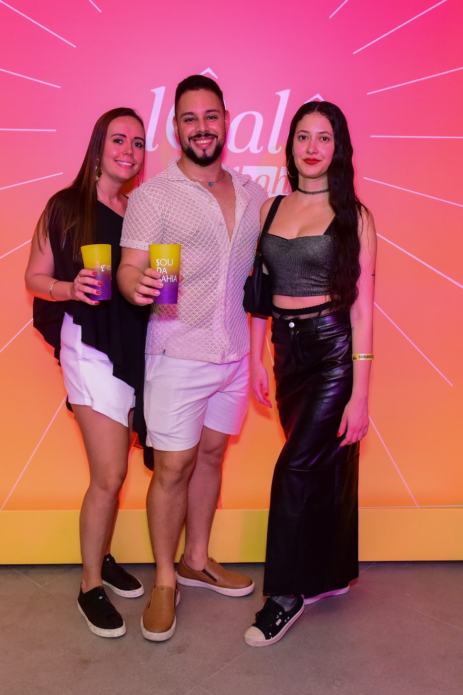 Monique Vasconcelos, Kevenn Viana e Gabriela Guedes