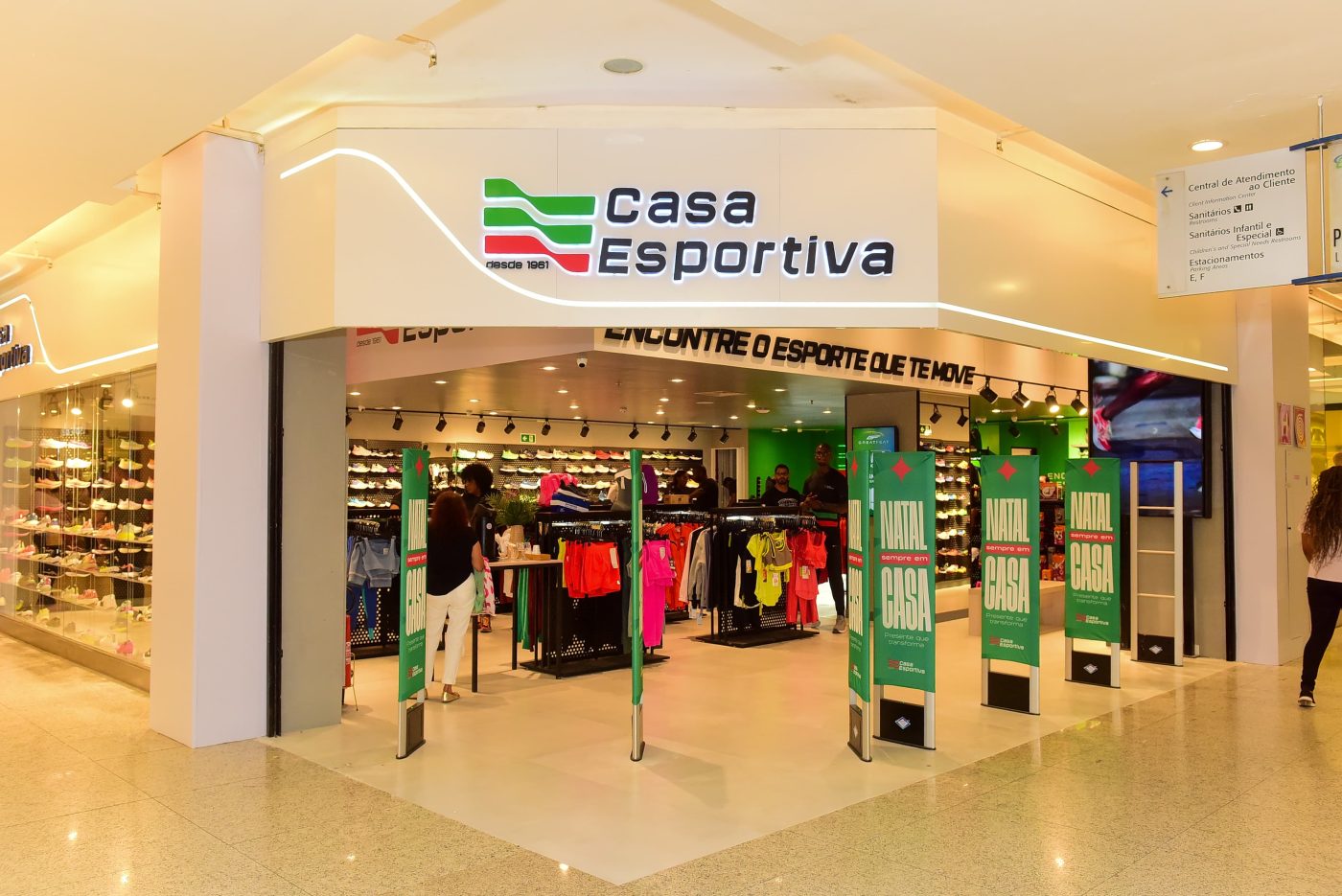 Inauguração da Casa Esportiva - Shopping da Bahia