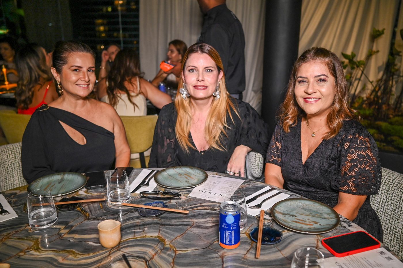 Daniella Meirelles, Isabella Fraga e  Karina Meirelles