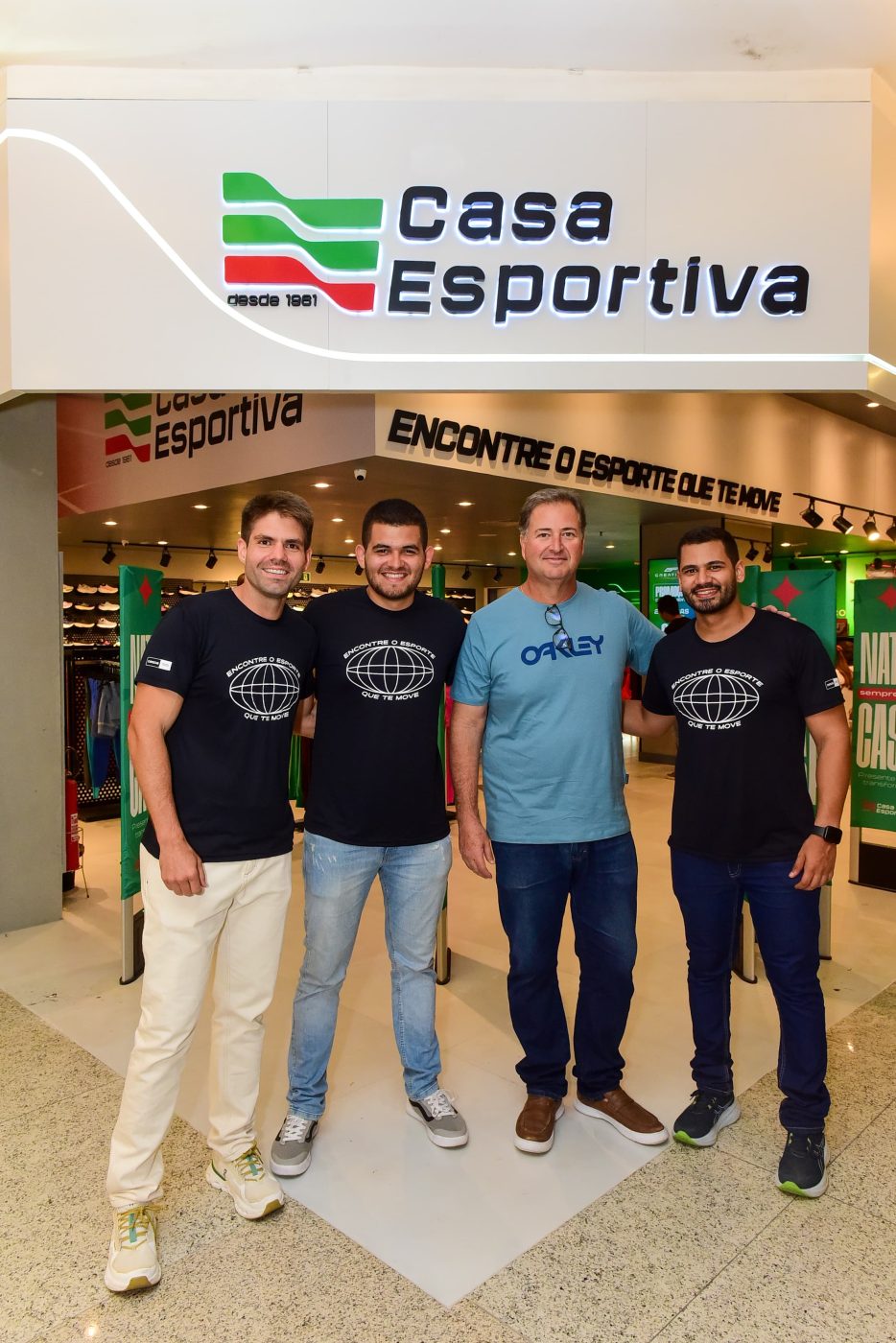 Gerson Neto, Lucas Bulos, Paulo Fonseca e Bruno Mendes