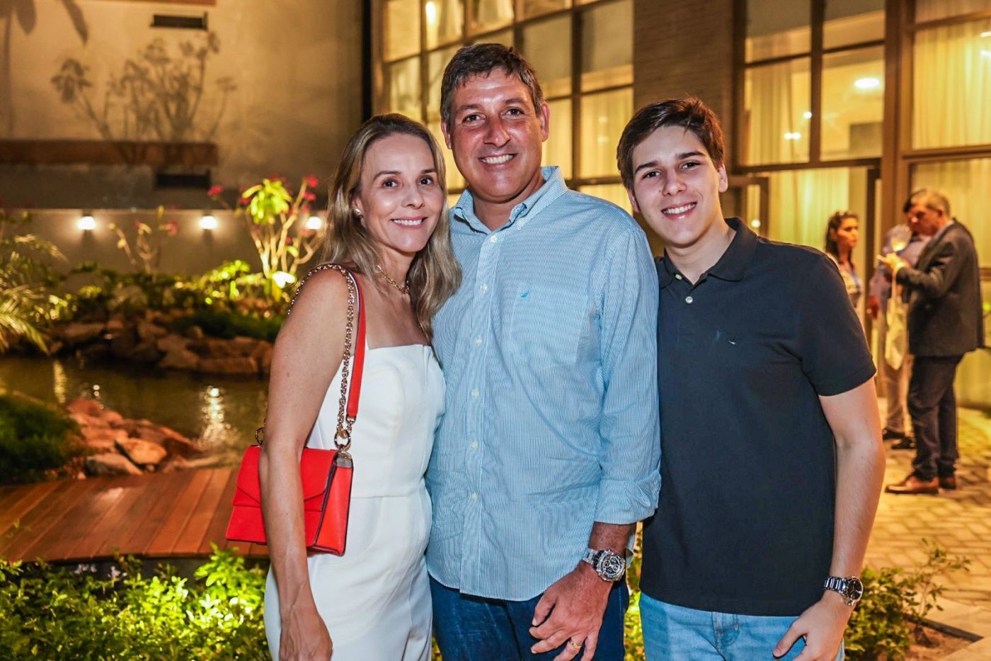 Andrea Tombo,  Hermano Viana e Felipe Tombo