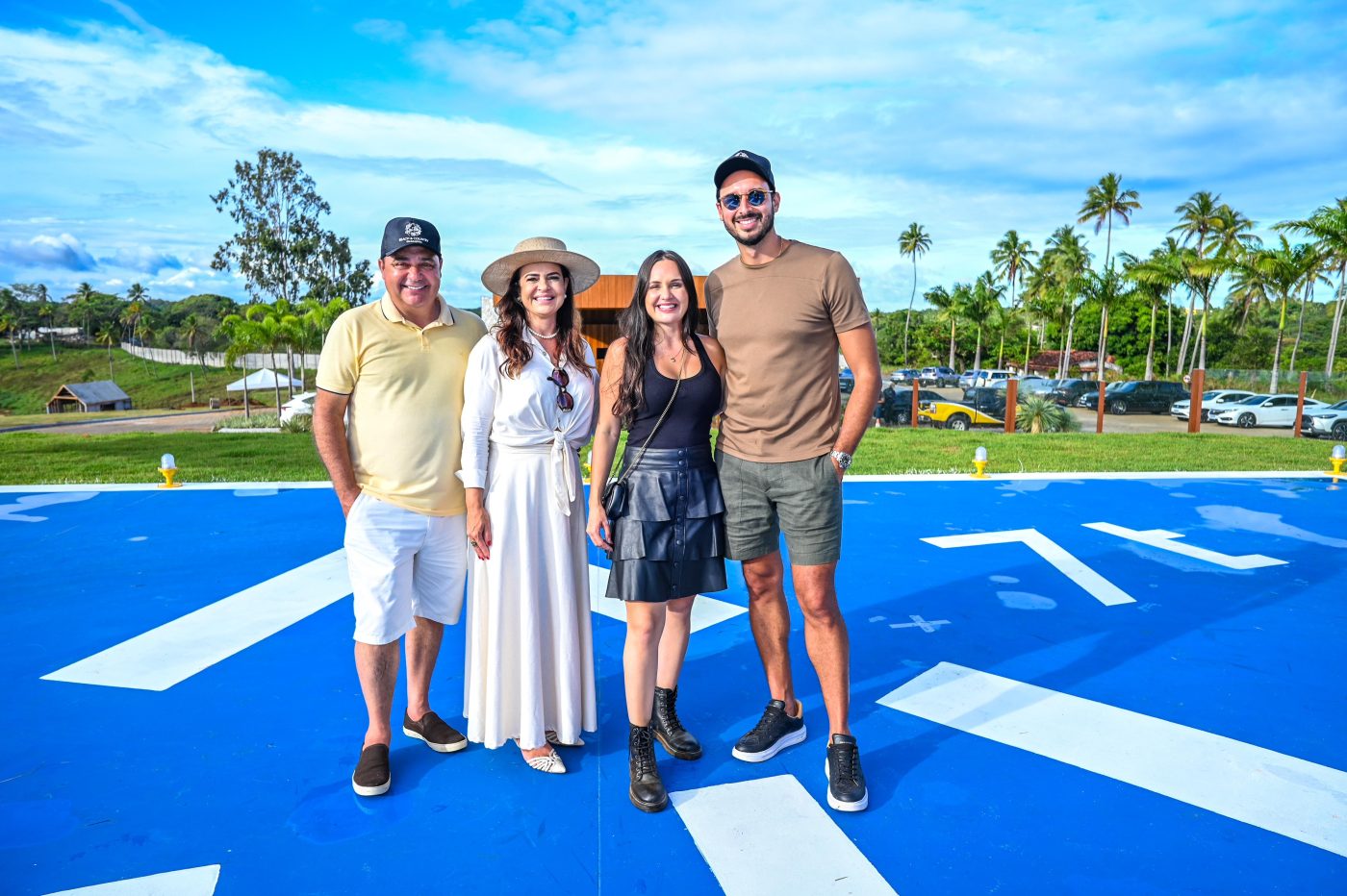 Nestor, Jacineia, Mariana Côrtes e Leonardo Costa Lino