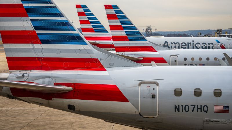 American Airlines suspende todos os voos nos EUA após pane técnica