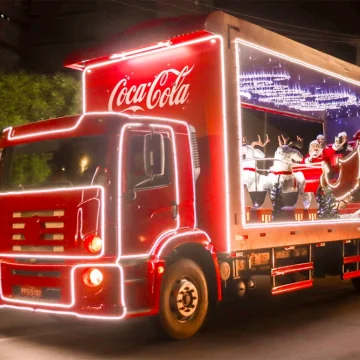 Caravana de Natal da Coca-Cola desembarca em Salvador nesta segunda (2); aos detalhes