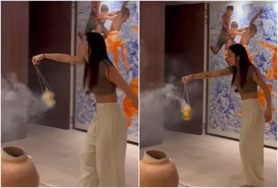 Anitta faz limpeza espiritual em nova casa: ‘Quem comanda energia sou eu’