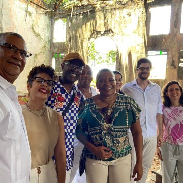 Margareth Menezes visita Cine Jandaia e apoia projeto do Cortejo Afro: ‘Espaço histórico’