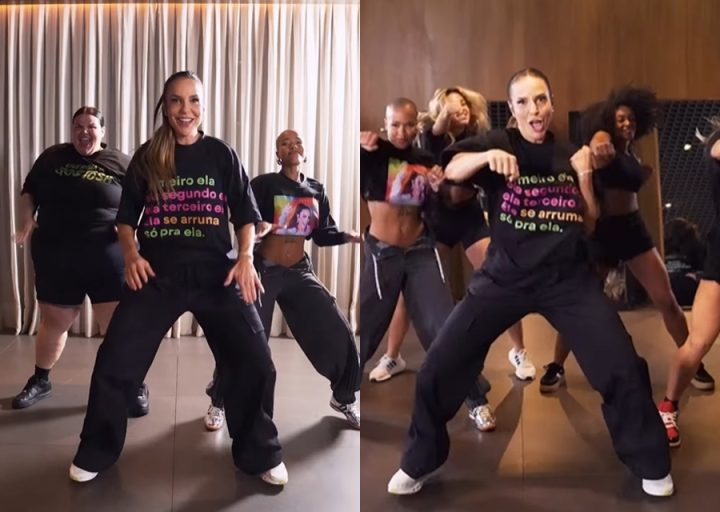 Energia de Gostosa! Ivete Sangalo divulga coreografia oficial de nova música; assista