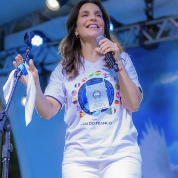 Movimento Você e a Paz: edição especial reúne Ivete Sangalo e Nando Cordel no Pelourinho