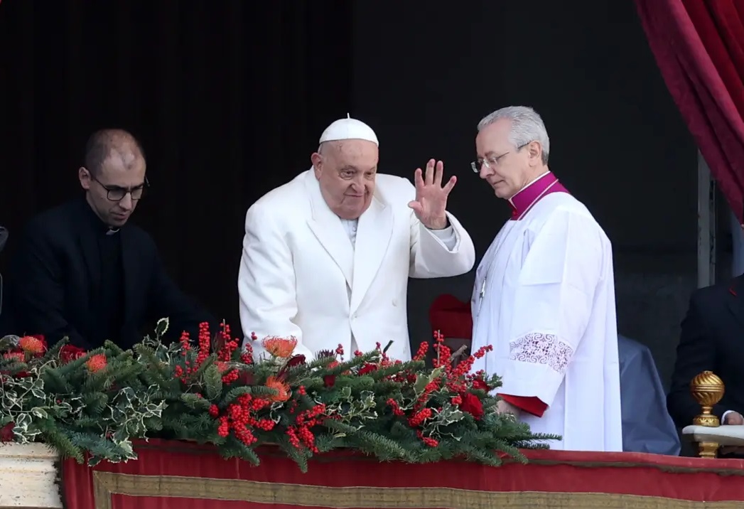 Papa Francisco clama por Paz no Natal: ‘calem-se as armas e superem as divisões’