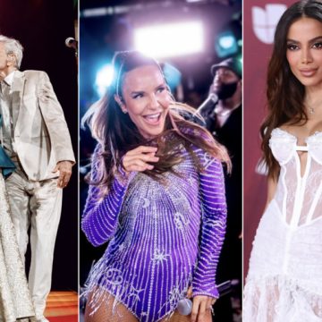 Caetano e Bethânia, Ivete Sangalo e Anitta vão agitar o Show da Virada em Copacabana; saiba detalhes