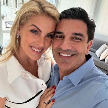 Na expectativa para o casamento, Ana Hickmann se declara a Edu Guedes: “Obrigada por me devolver a alegria da vida”