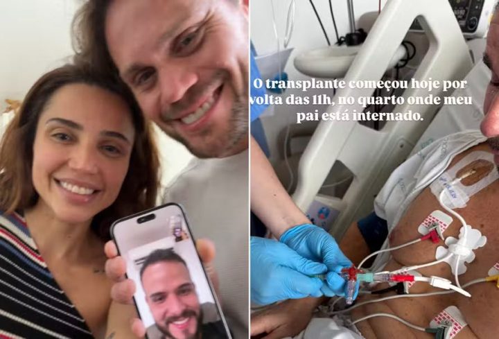 Com câncer raro no sangue, pai de Paula Amorim passa por transplante: ‘Vencemos uma etapa’