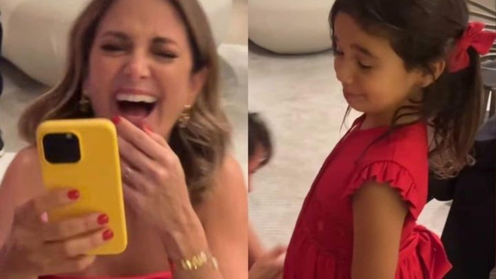 Ticiane Pinheiro se confunde e compra presente de Natal errado para a filha