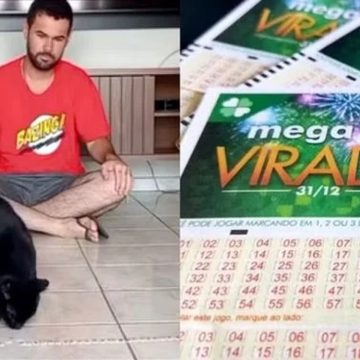 ‘Gato vidente’ que acertou palpites de futebol e no BBB faz previsão para a Mega da Virada