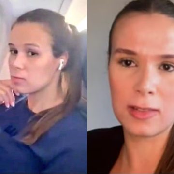 Mulher que negou trocar de lugar com criança em avião desabafa: ‘Medo da minha segurança’