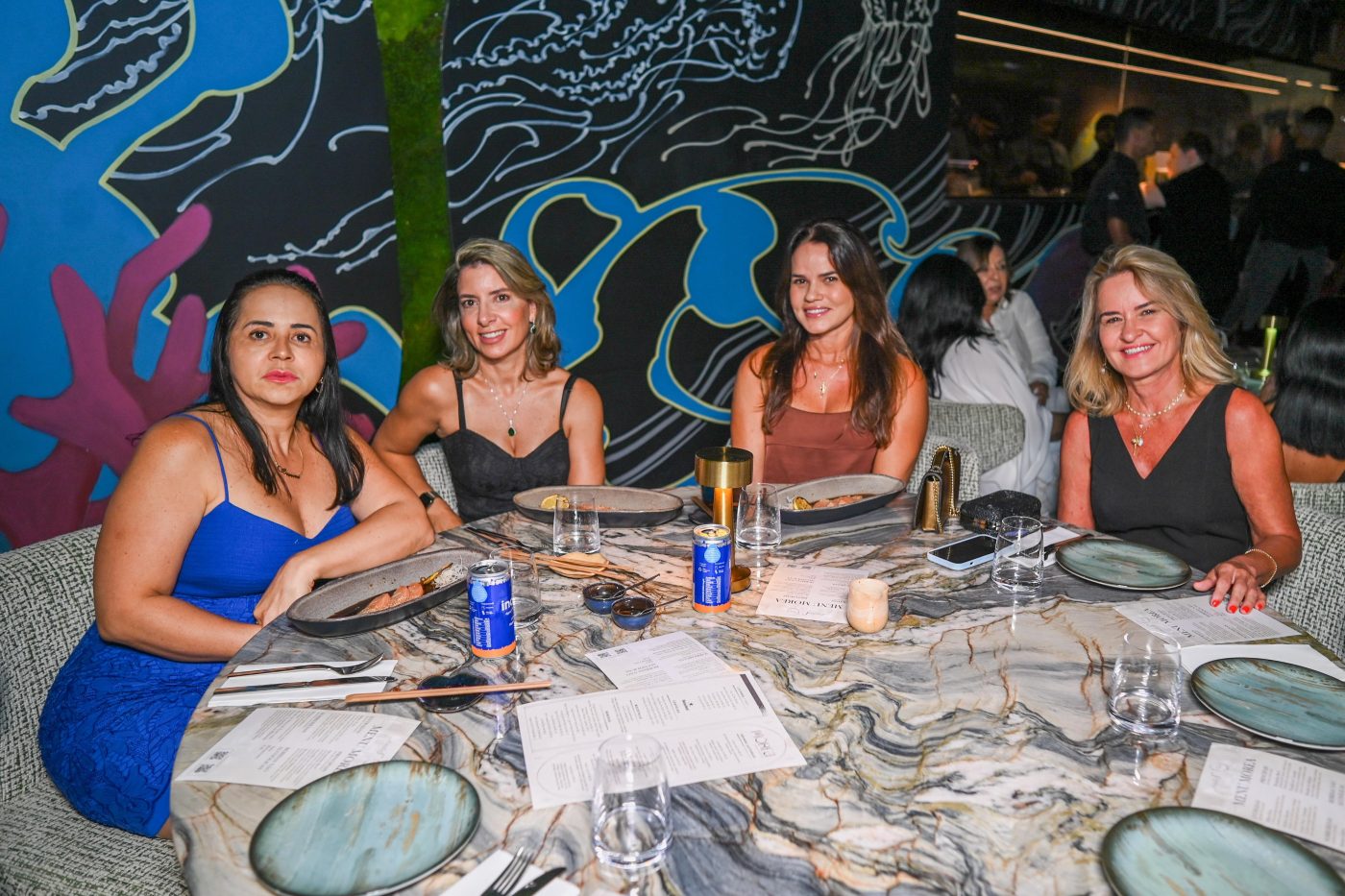 Simone Maia, Roberta Brandão, Fernanda Lima e Valéria Escariz