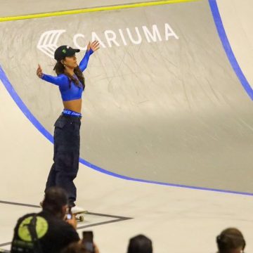 Rayssa Leal entra para a história ao se tornar tricampeã da Liga Mundial de Skate Street