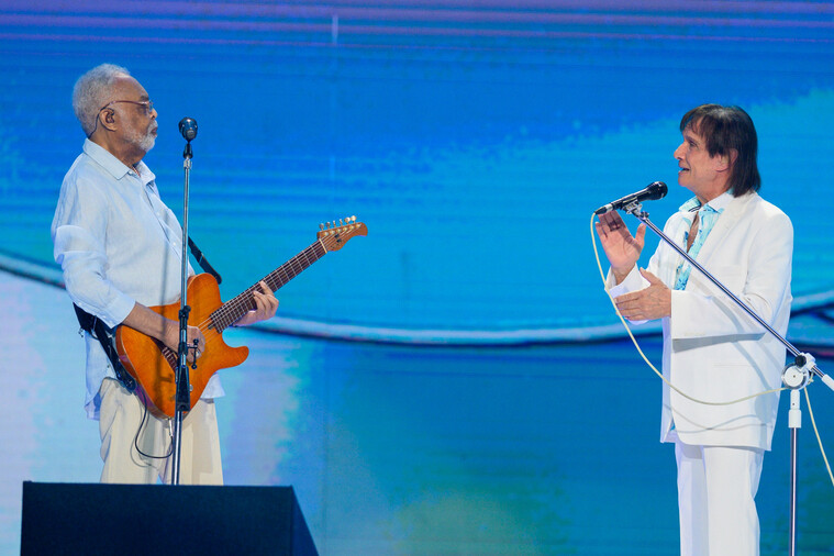 Gilberto Gil exalta relação com Roberto Carlos: “Calmaria, tranquilidade, reflexão e afeto”