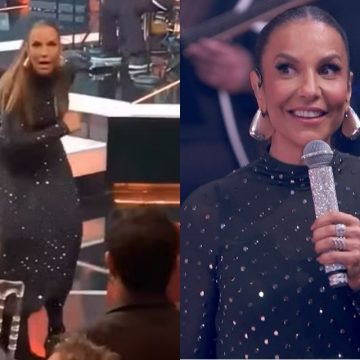 Vídeo: Ivete Sangalo viraliza após ‘brigar’ por aviãozinho do Silvio Santos na Globo