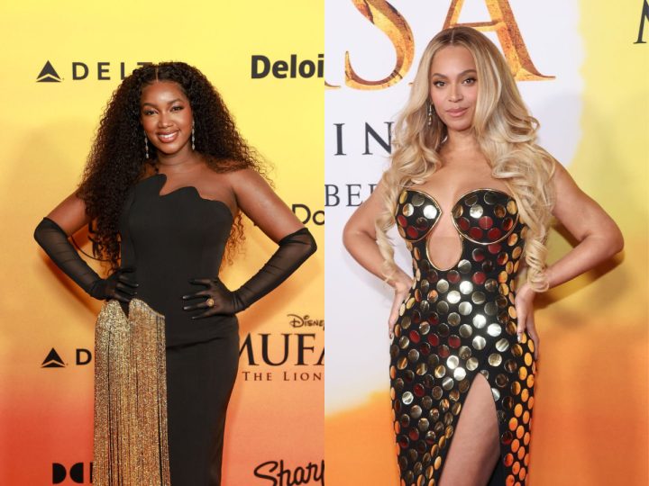 Unidas por Nala: IZA não disfarça choque ao encontrar Beyoncé no lançamento de ‘Mufasa: O Rei Leão’