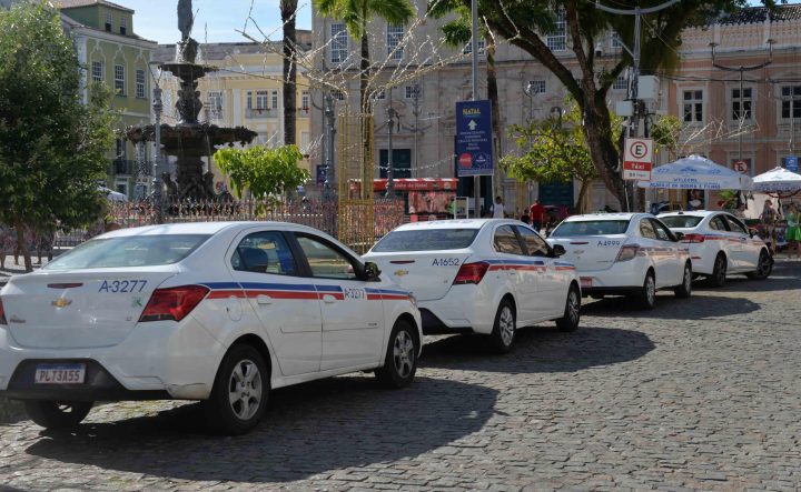 Táxis terão Bandeira 2 liberada em Salvador durante o mês de dezembro