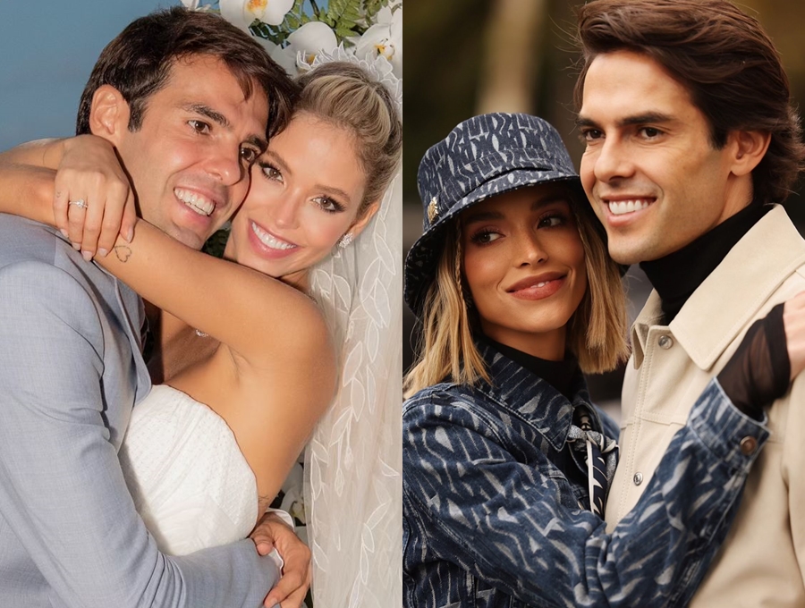 Esposa de Kaká celebra casamento com álbum de fotos do casal: ‘Até a eternidade’