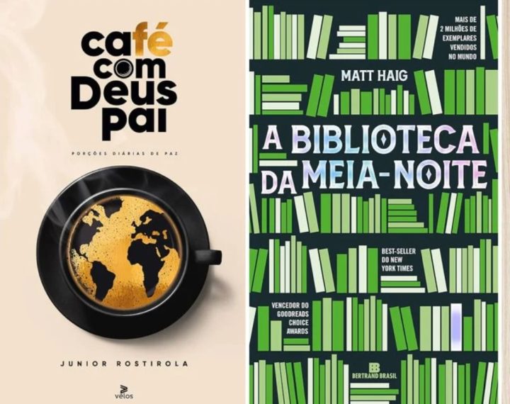 Saiba quais são os 25 livros mais vendidos no Brasil em 2024