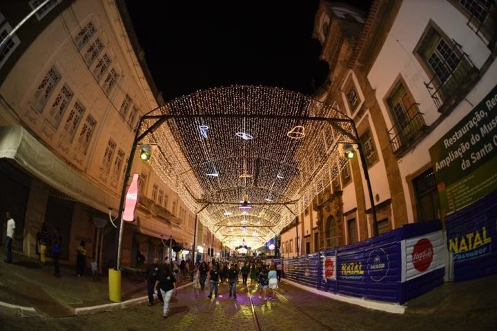 Abertura oficial do Natal de Salvador acontece nesta segunda (9)